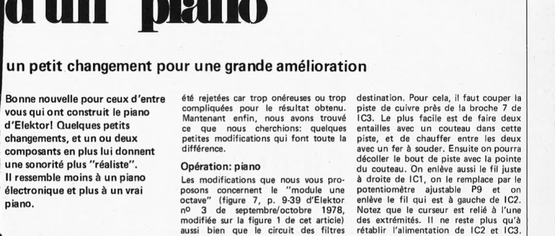 Un piano qui a l`air d`un piano