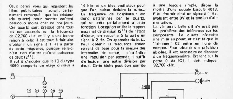 Des secondes à bon marché