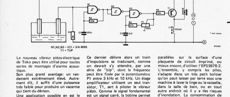 Détecteur de fuite