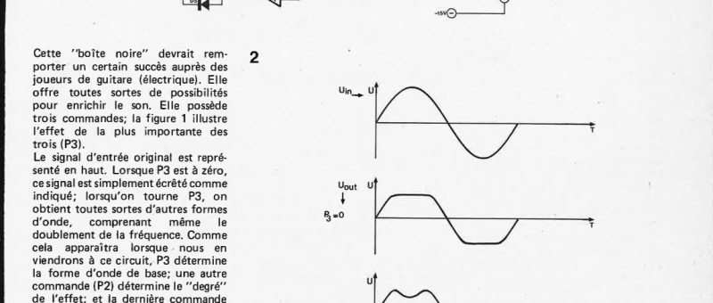 Générateur d`effets sonores