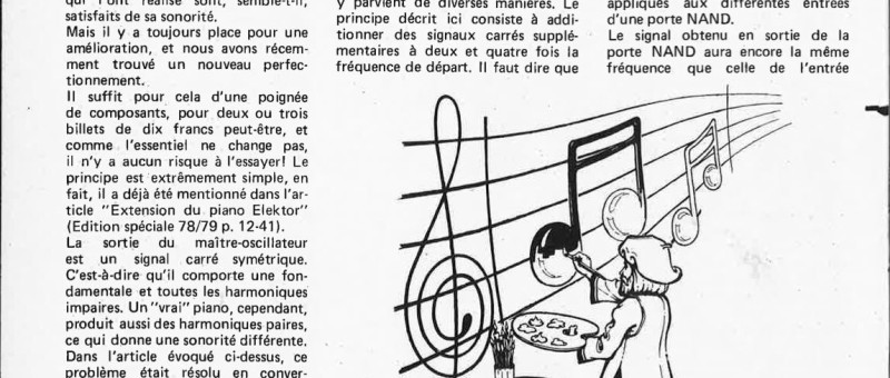 Piano amélioré