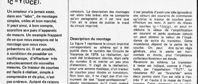 Traceur de courbes