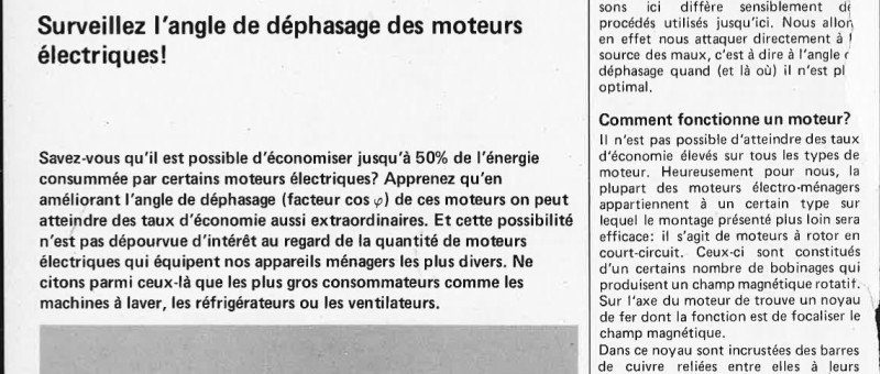 cosinus phi anti-gaspi