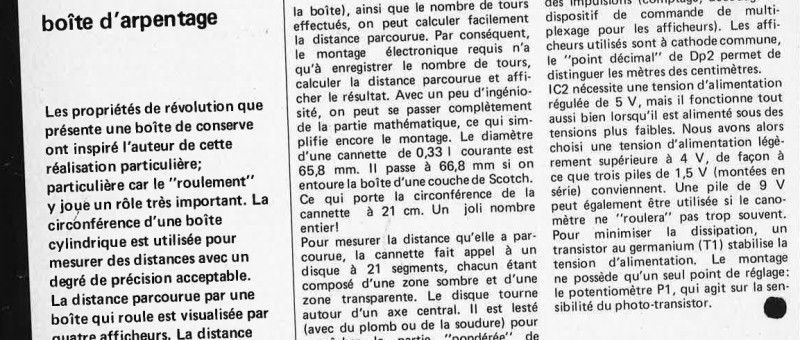canomètre