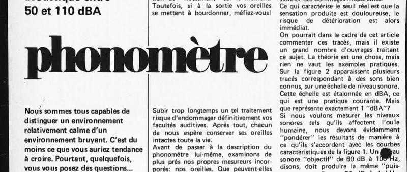 phonomètre