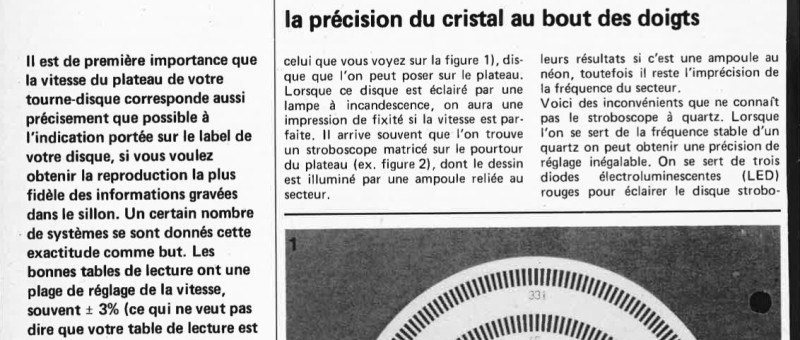 stroboscope à quartz