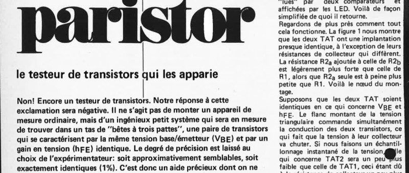paristor