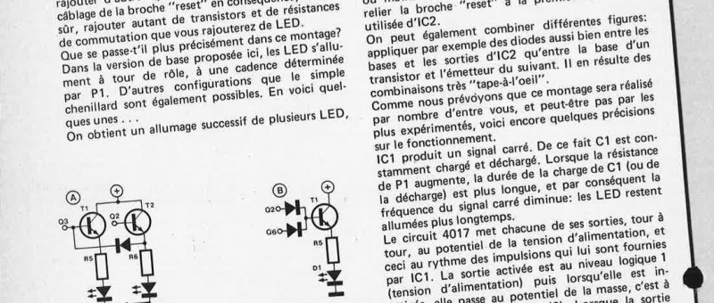 tape-à-l`oeil électronique