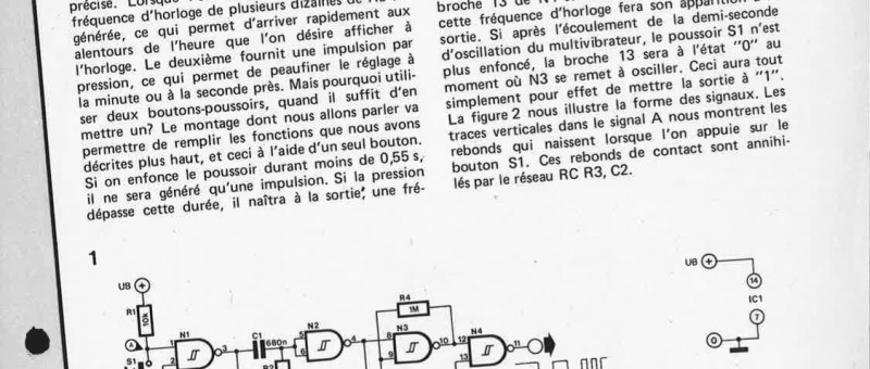 circuit d`horloge