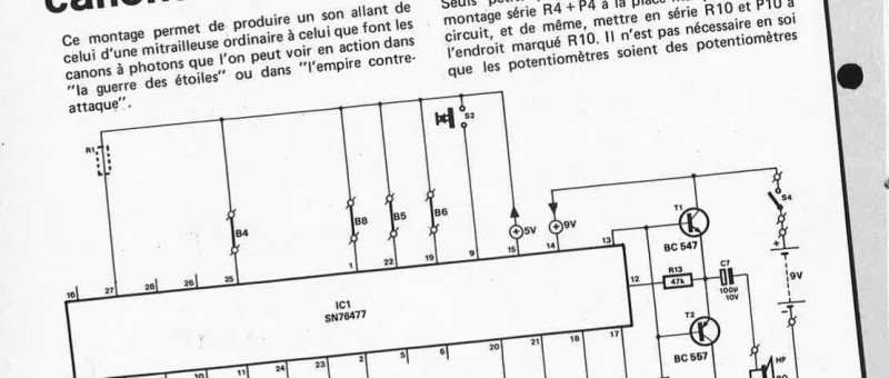 canon à photons
