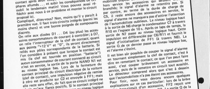 pense-bête pour automobiliste