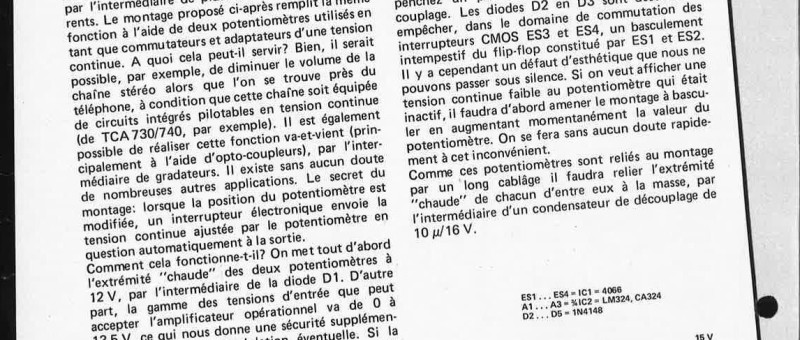 interrupteur va et vient électronique