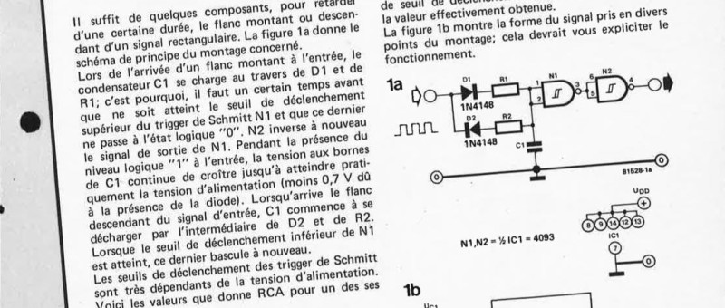 retard de flanc réglable