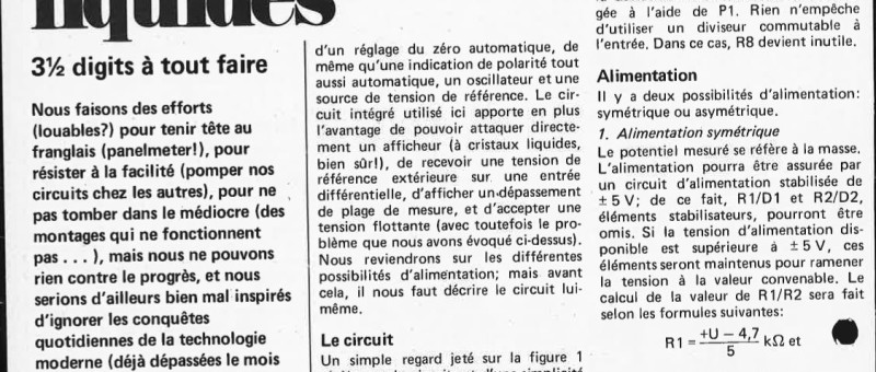 afficheur à cristaux liquides