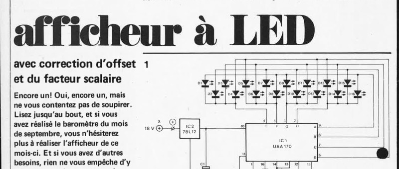 afficheur à LED