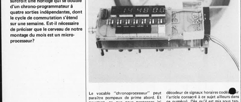 chronoprocesseur universel