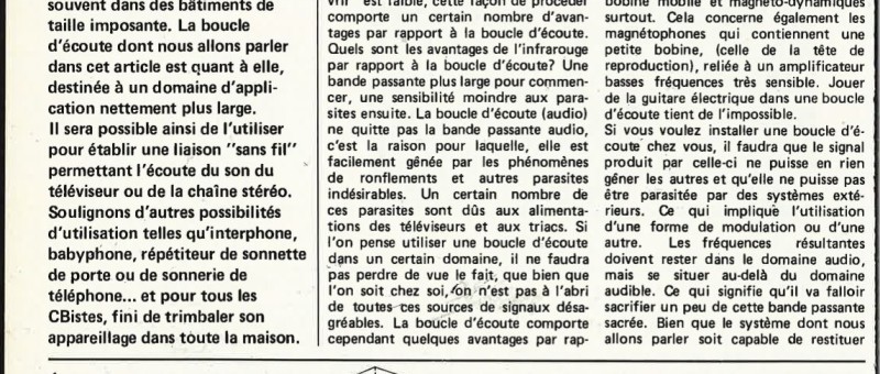 boucle d`écoute
