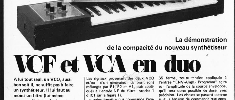 VCF et VCA en duo