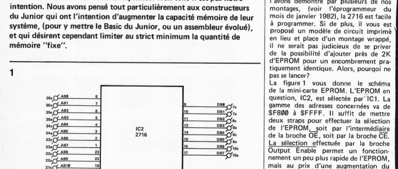 mini-carte EPROM