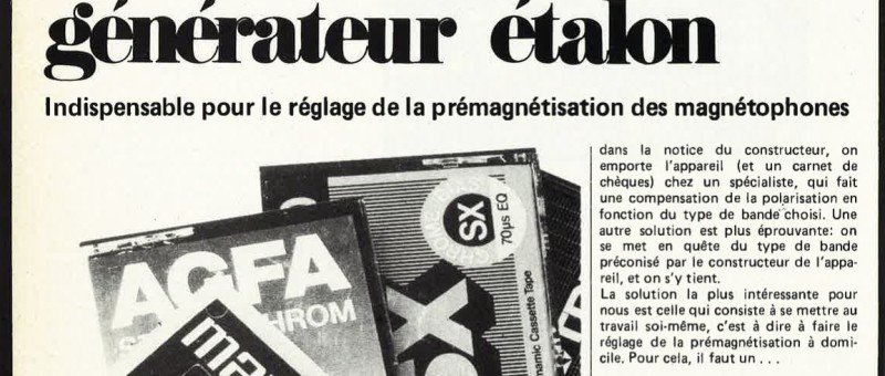 générateur étalon