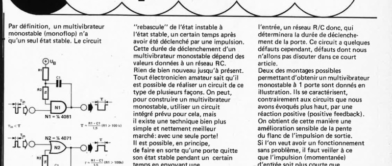 "naallivibralear naonoslable
avec I porte CMOS"