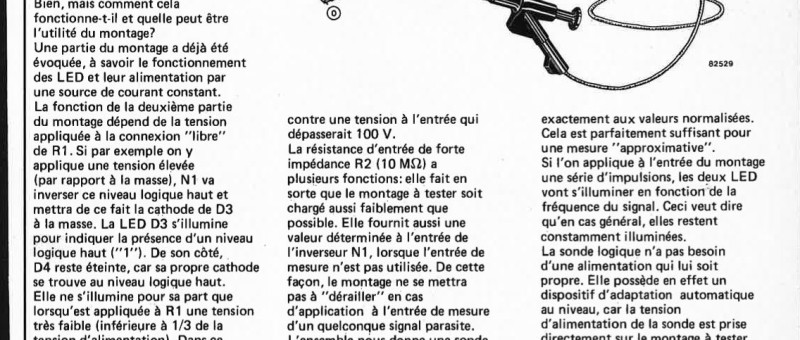 "sonde
logique"