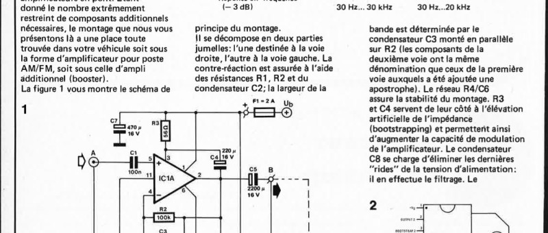 amplificateur stéréo