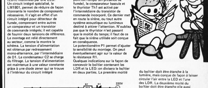 "indicateur
de fumée"