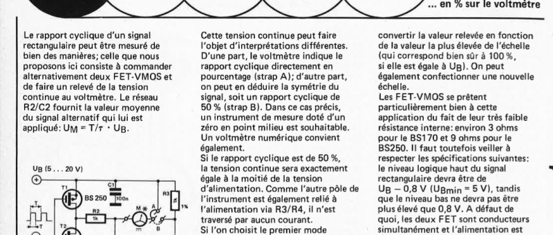 "circuit de D1esare da
rapport cyclique"