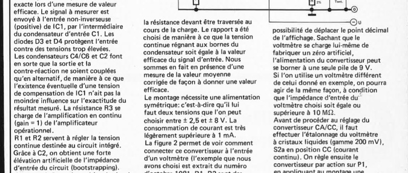 concertisseur CA/CC