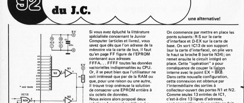 saisir les vecteurs du J.C.
