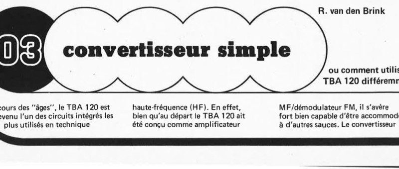convertisseur sinaple