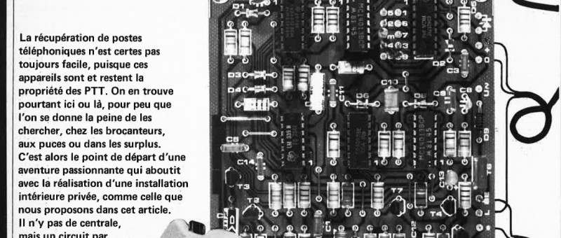 téléphone intérieur