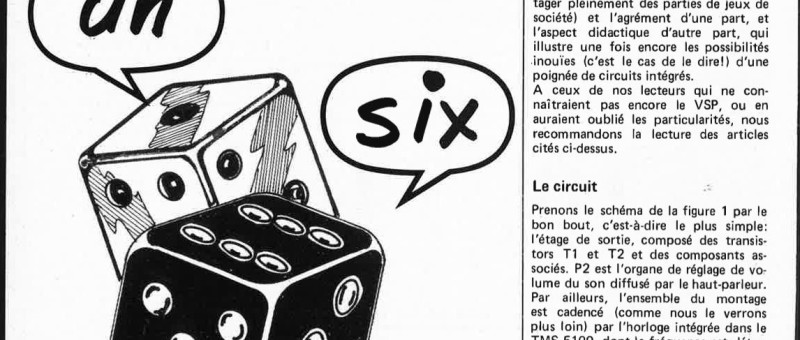 dé parlant