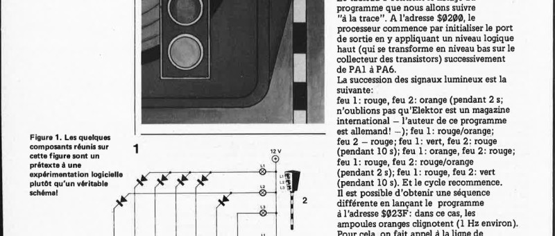 commande de feux tricolores