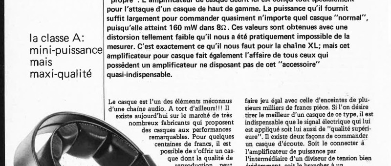 amplificateur pour casque