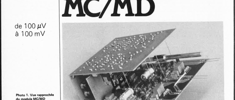 pré-amplificateur MC/MD