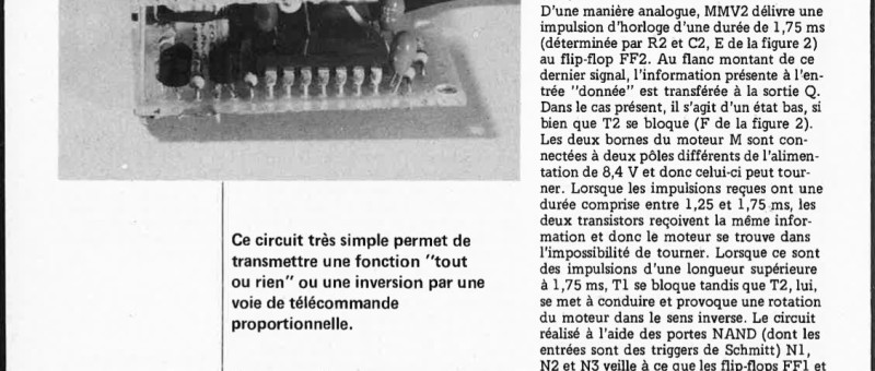 commutateur de télécommande