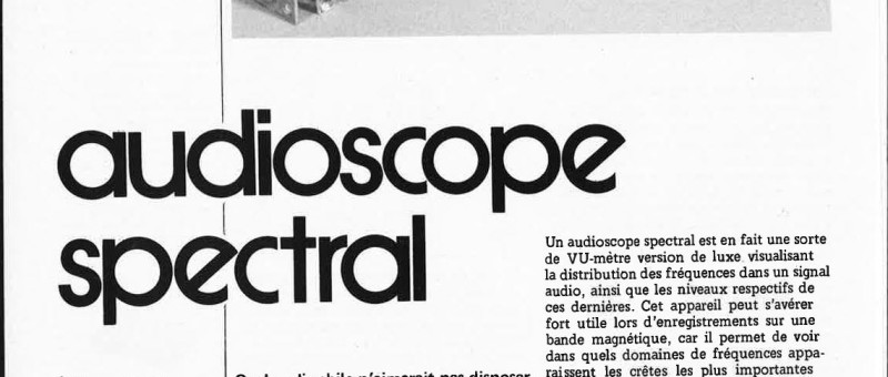 audioscope spectral