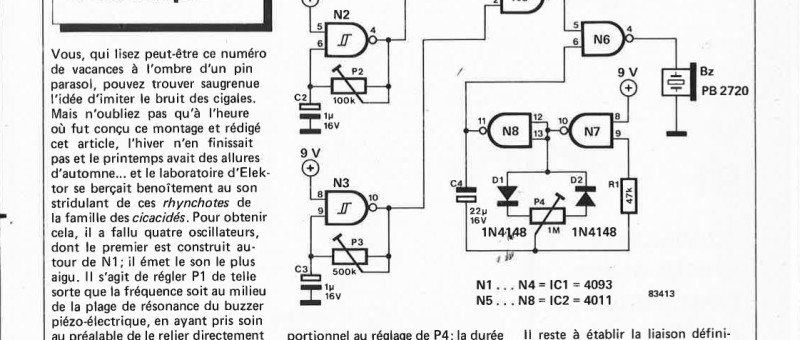 cigale électronique