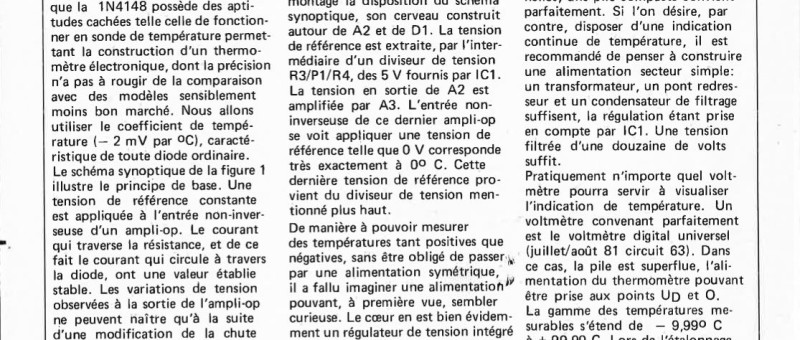 thermomètre