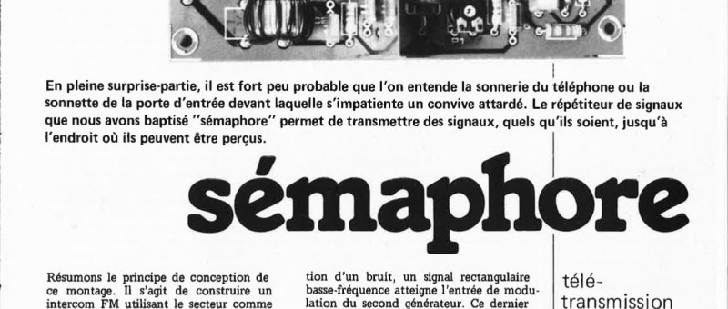 sémaphore