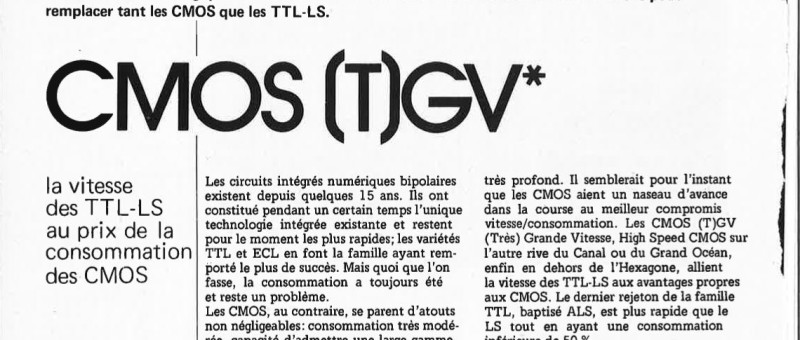 CMOS TGV*