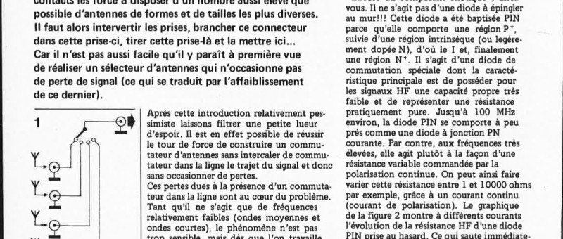 commutateur d`antennes