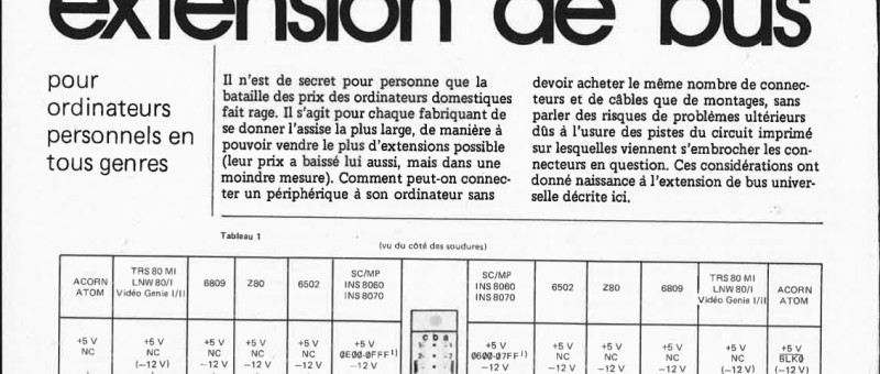 exténsion de bus