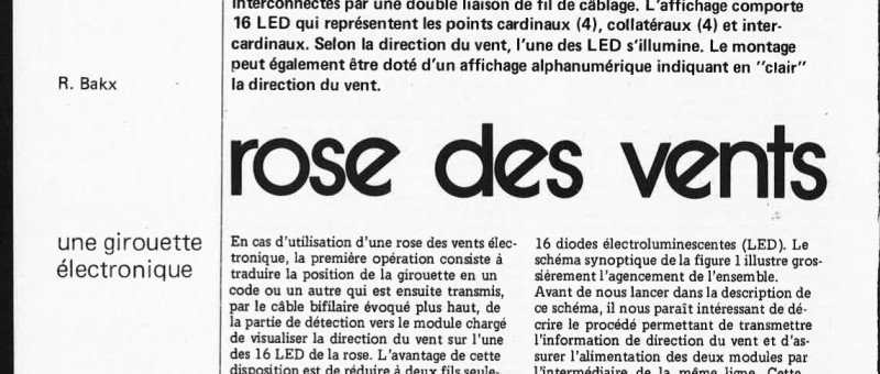 rose des vents