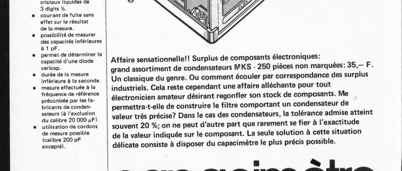 capacimètre