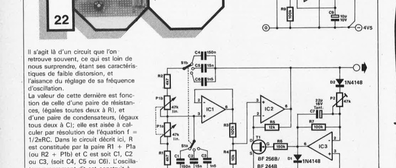 oscillateur à pont de Wien
