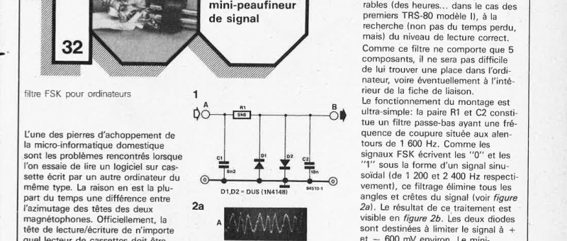 mini-peaufineur de signal