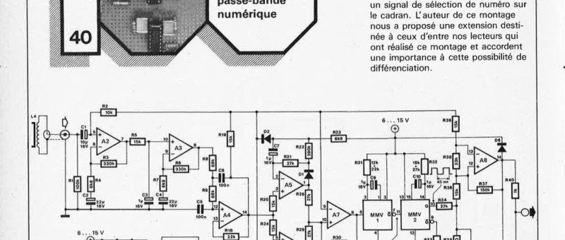 filtre passe-bande numérique